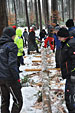 Umschneiden des neuen Maibaums und Arbeiten im Wald am 06.01.2019