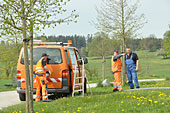 Ein neuer Maibaum für Kirchreit am 01.05.2019