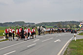 Maibaumaufstellen in Soyen am 30.04.2022